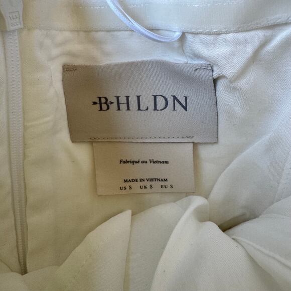 BHLDN Clean Lines Strapless Mini Dress - Size S - Picture 3 of 10